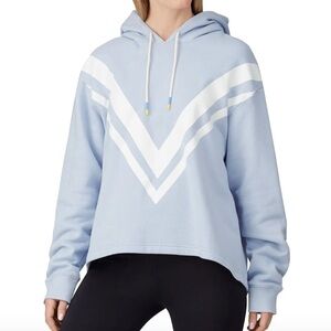 Tory Burch Sport French Terry Chevron Hoodie